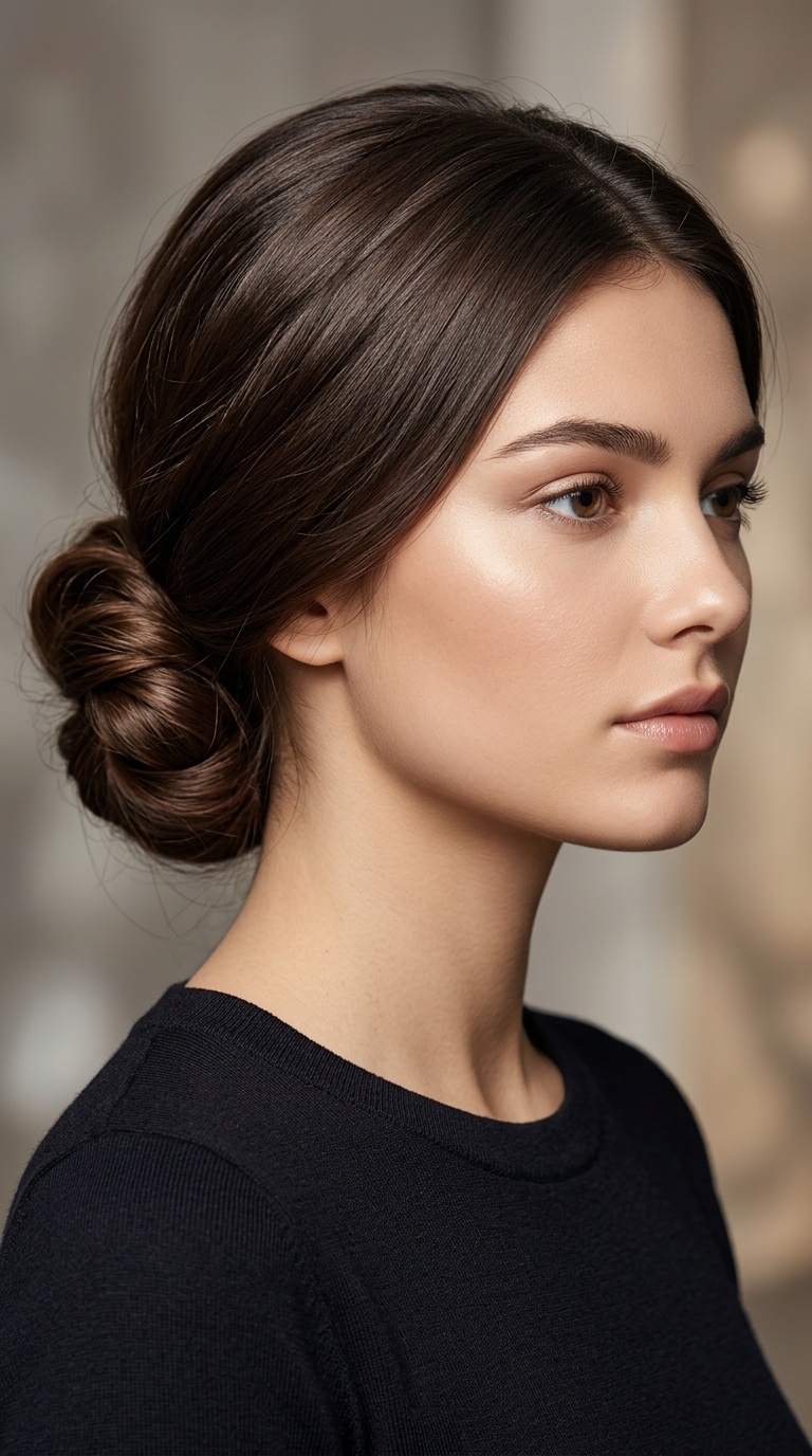 The Low Chignon