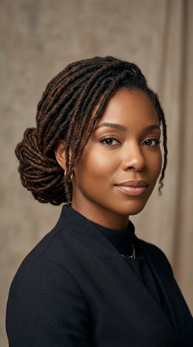The Low-Chignon Sophisticate