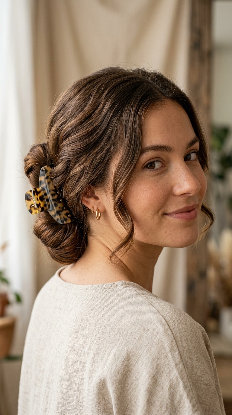 The Low Claw Clip Twist