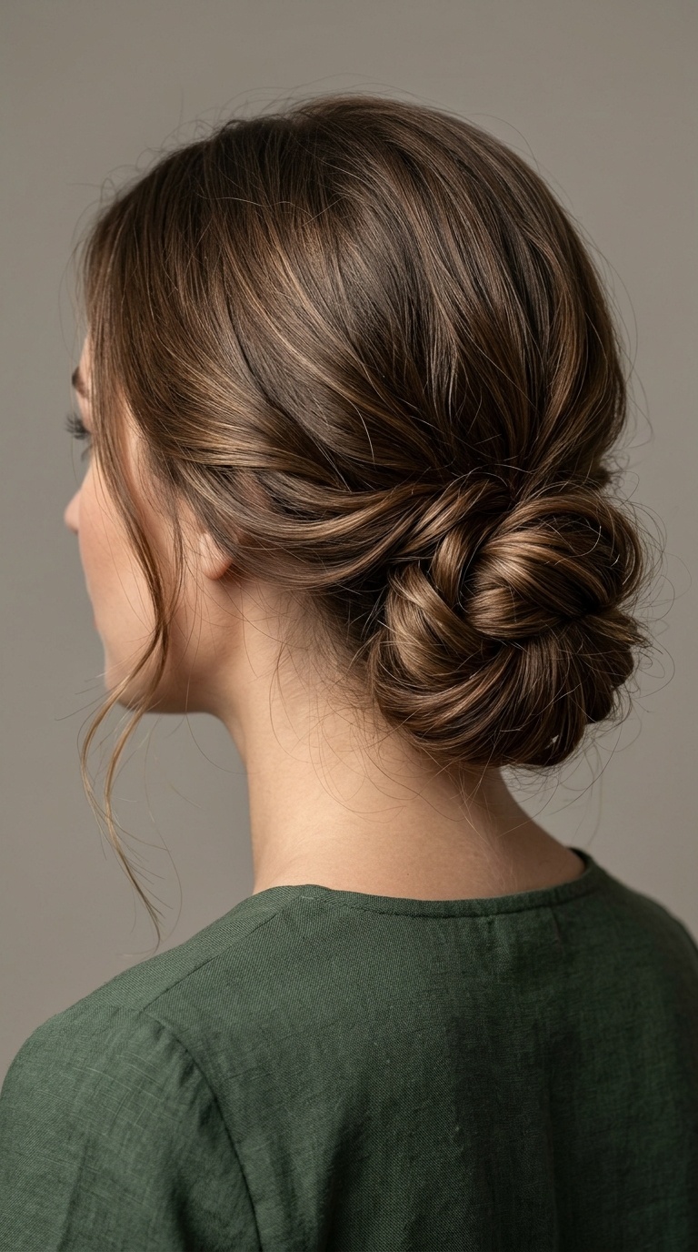 The Low Loose Chignon