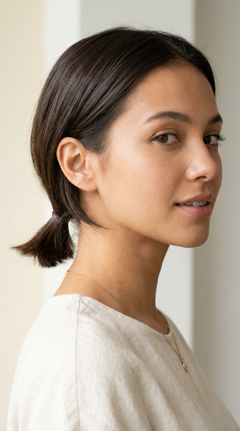 The Low Mini Ponytail