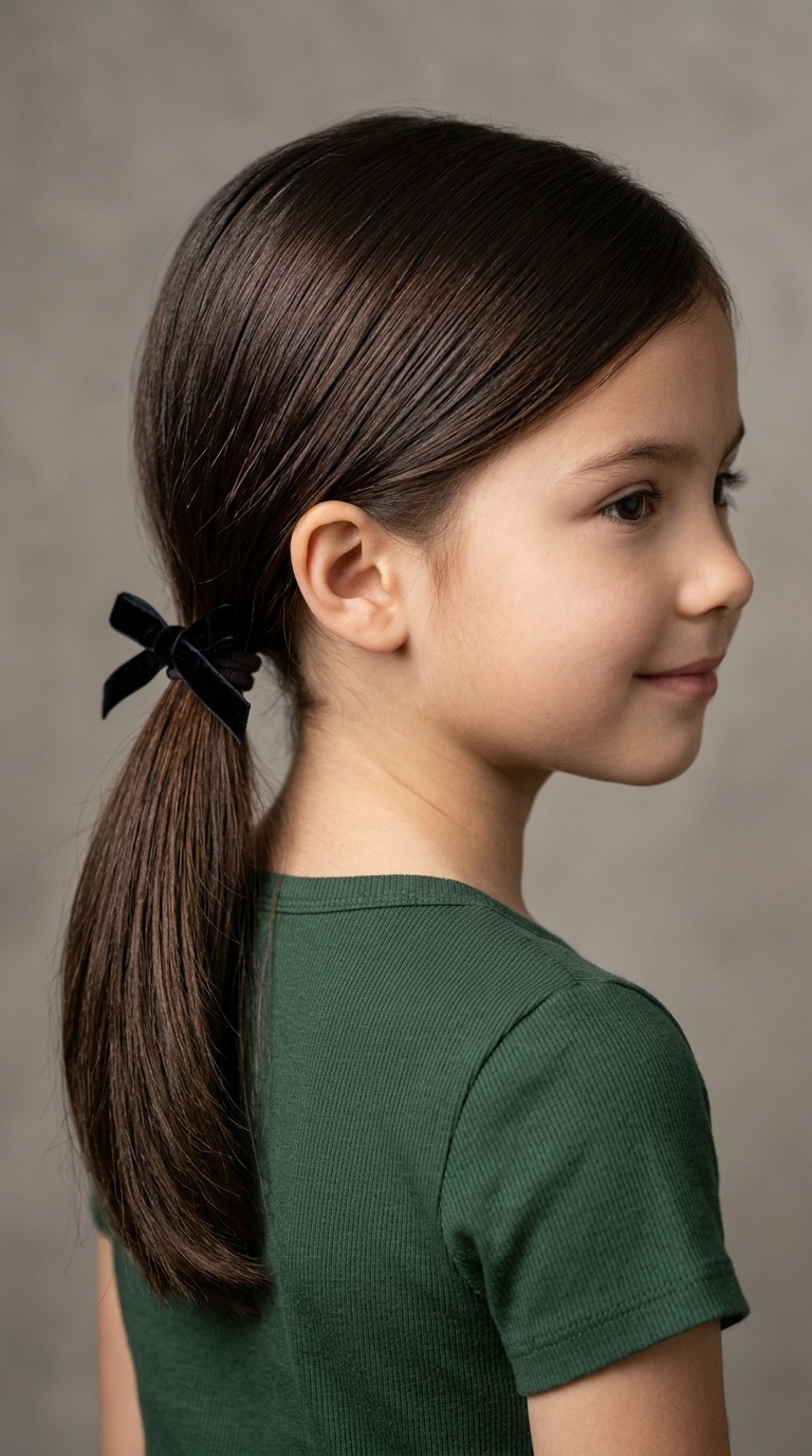 The Low Nape Ponytail