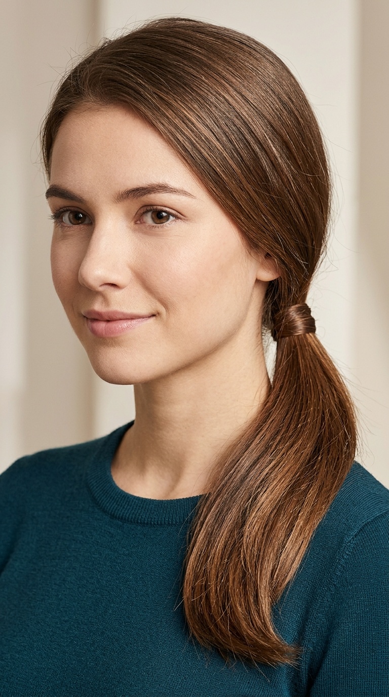 The Low Ponytail