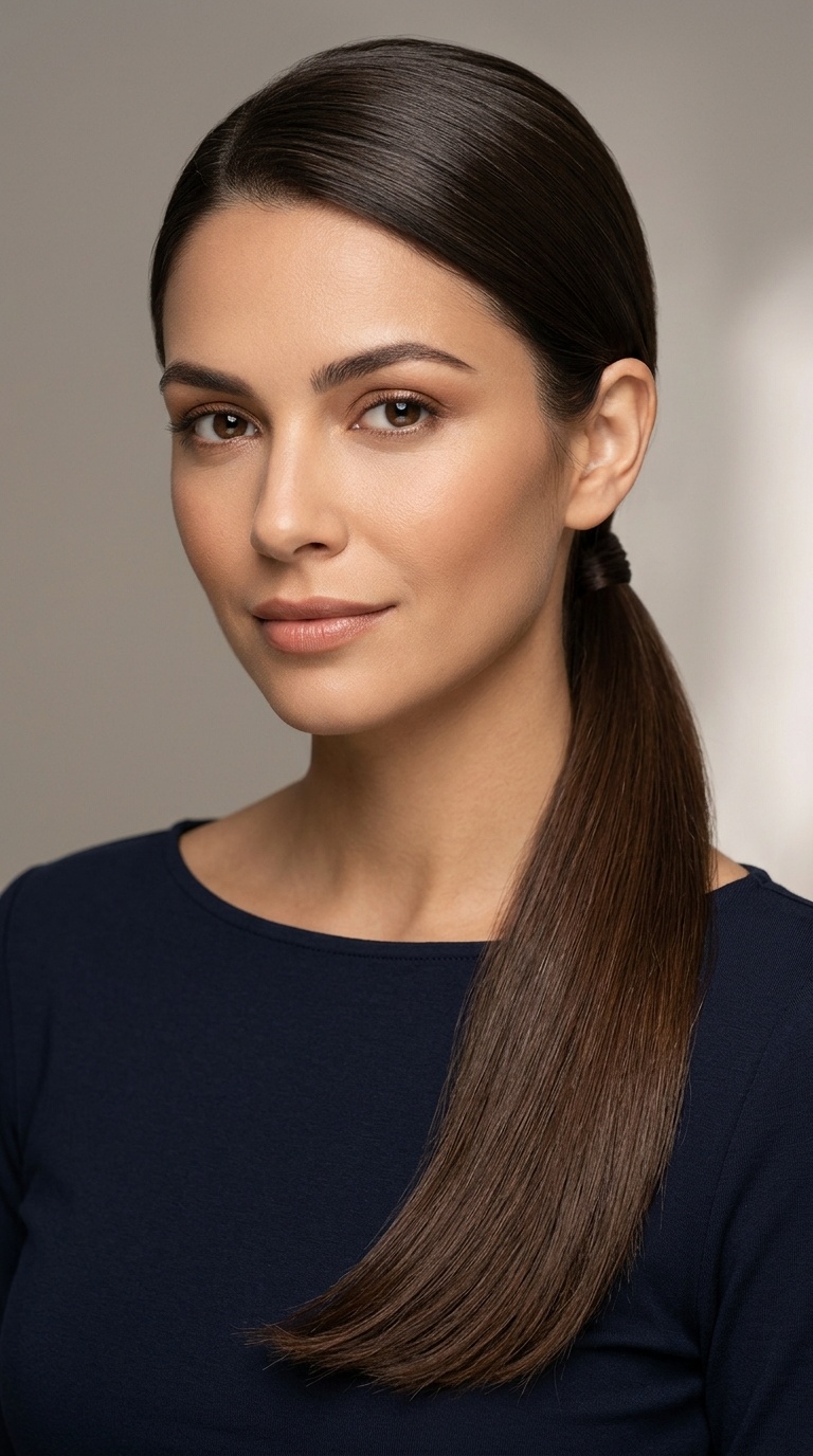 The Low Ponytail