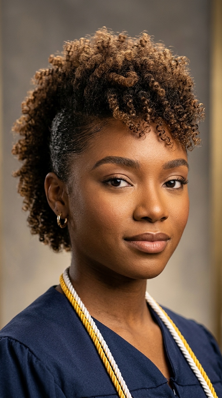 The Low-Profile Faux Hawk