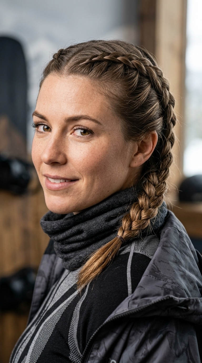 The Low Profile French Braid