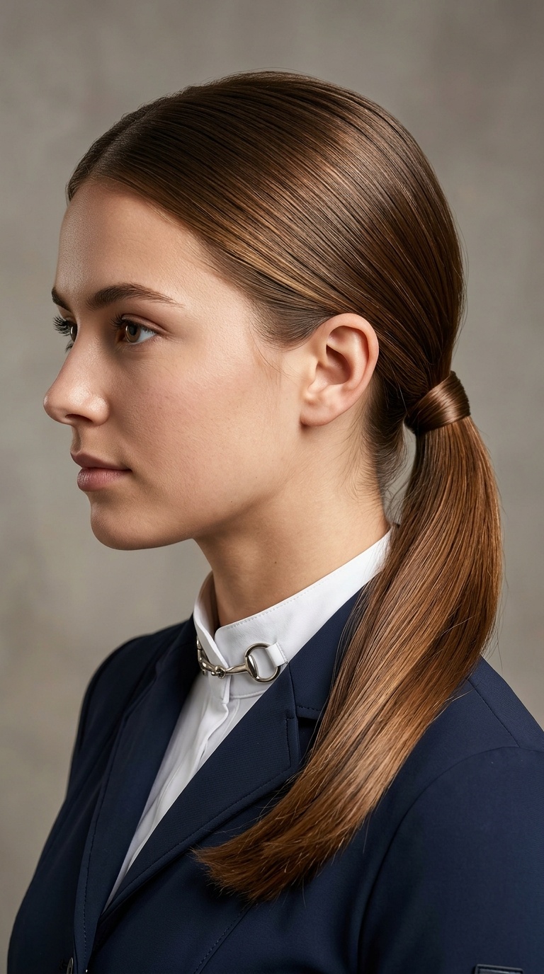 The Low Sleek Ponytail