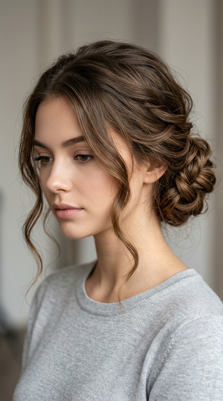 The Low Textured Chignon