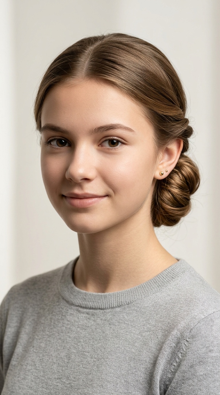 The Low Twisted Chignon