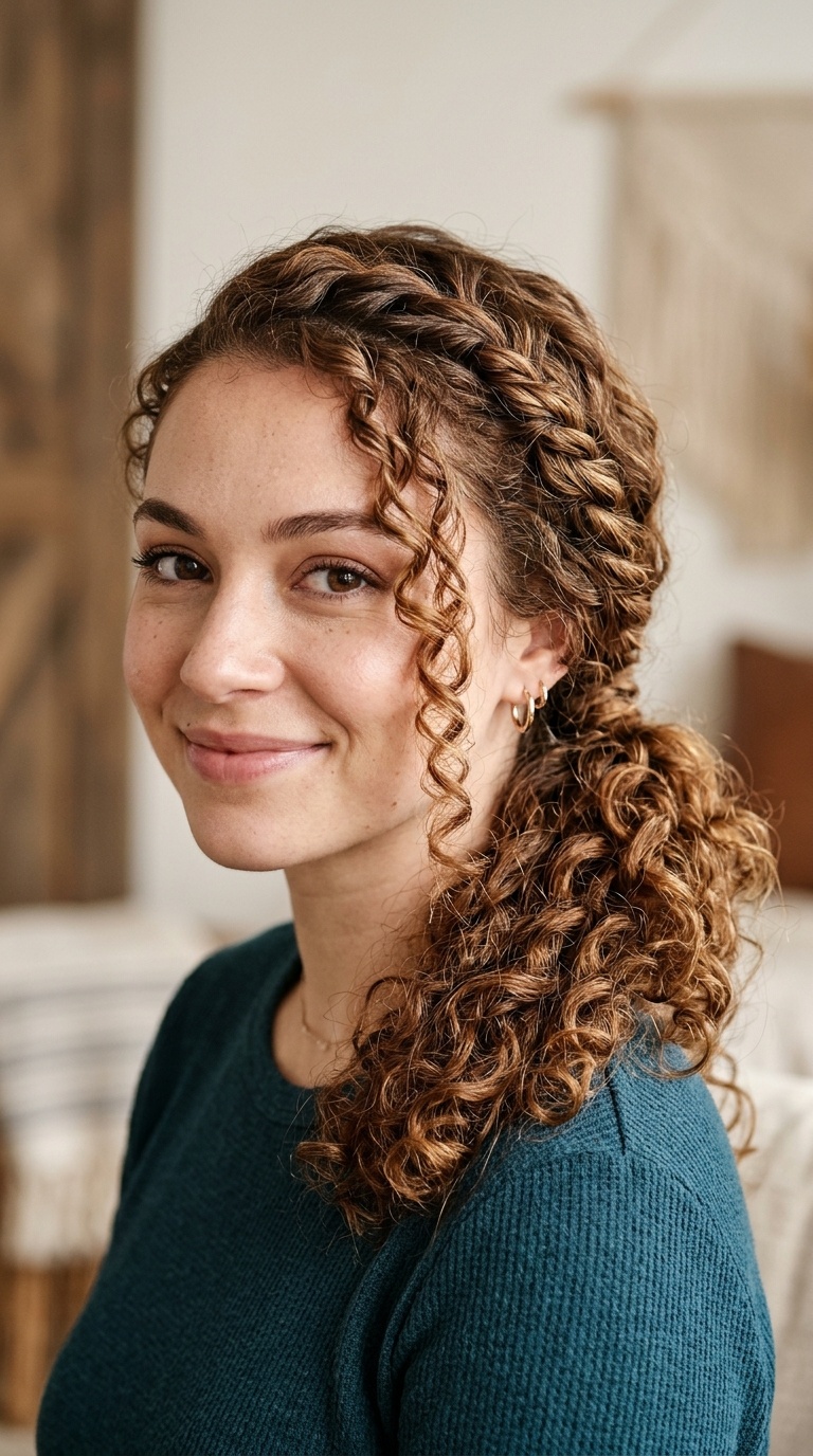 The Low Twisted Side Pony