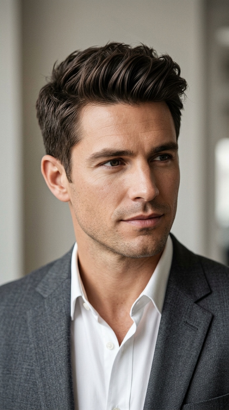 The Matte Textured Quiff