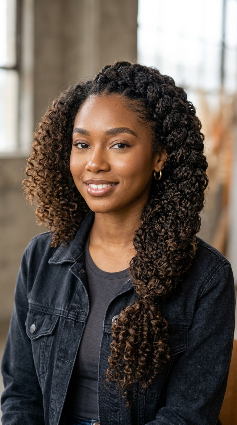 The Mega Side-Swept Braid
