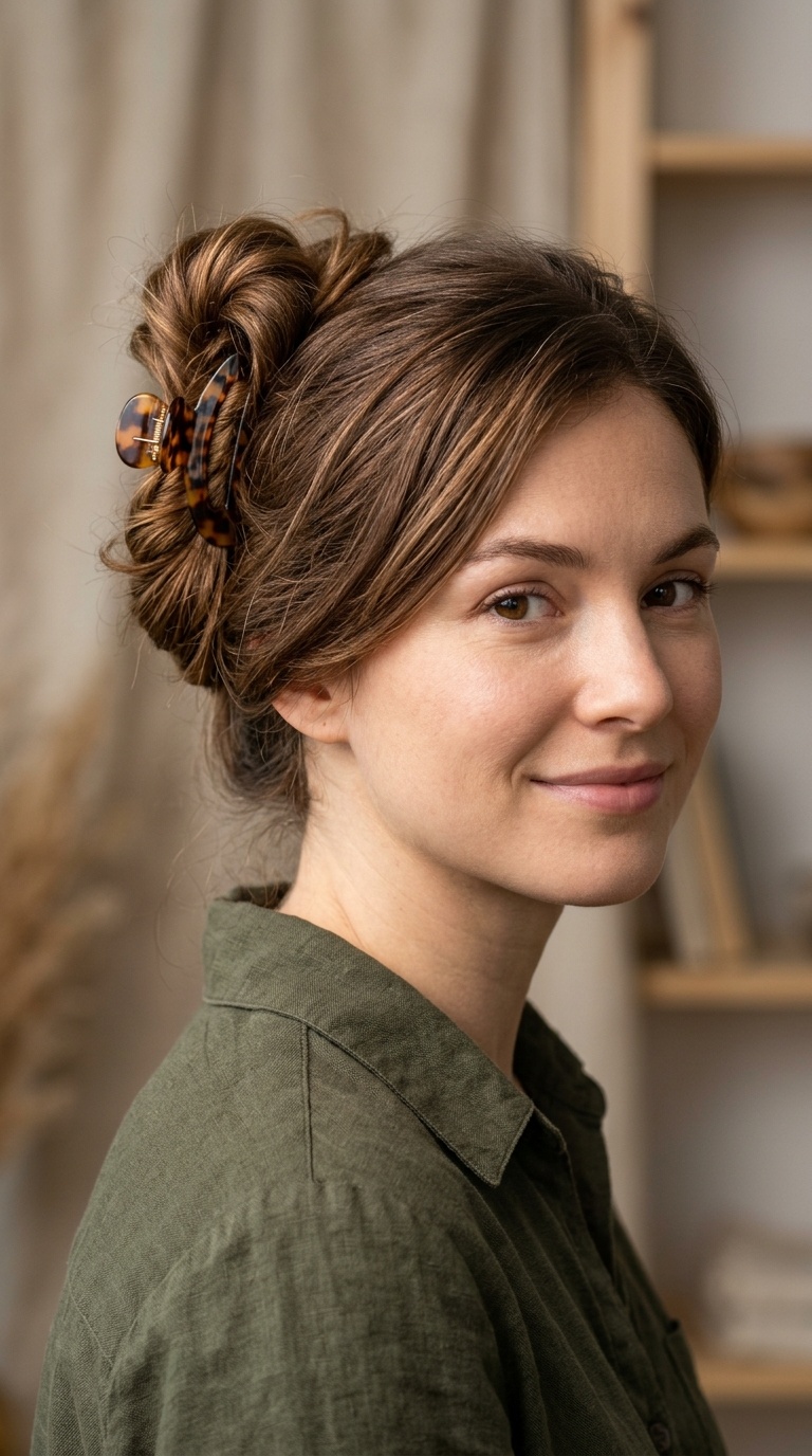 The Messy Bun Tuck