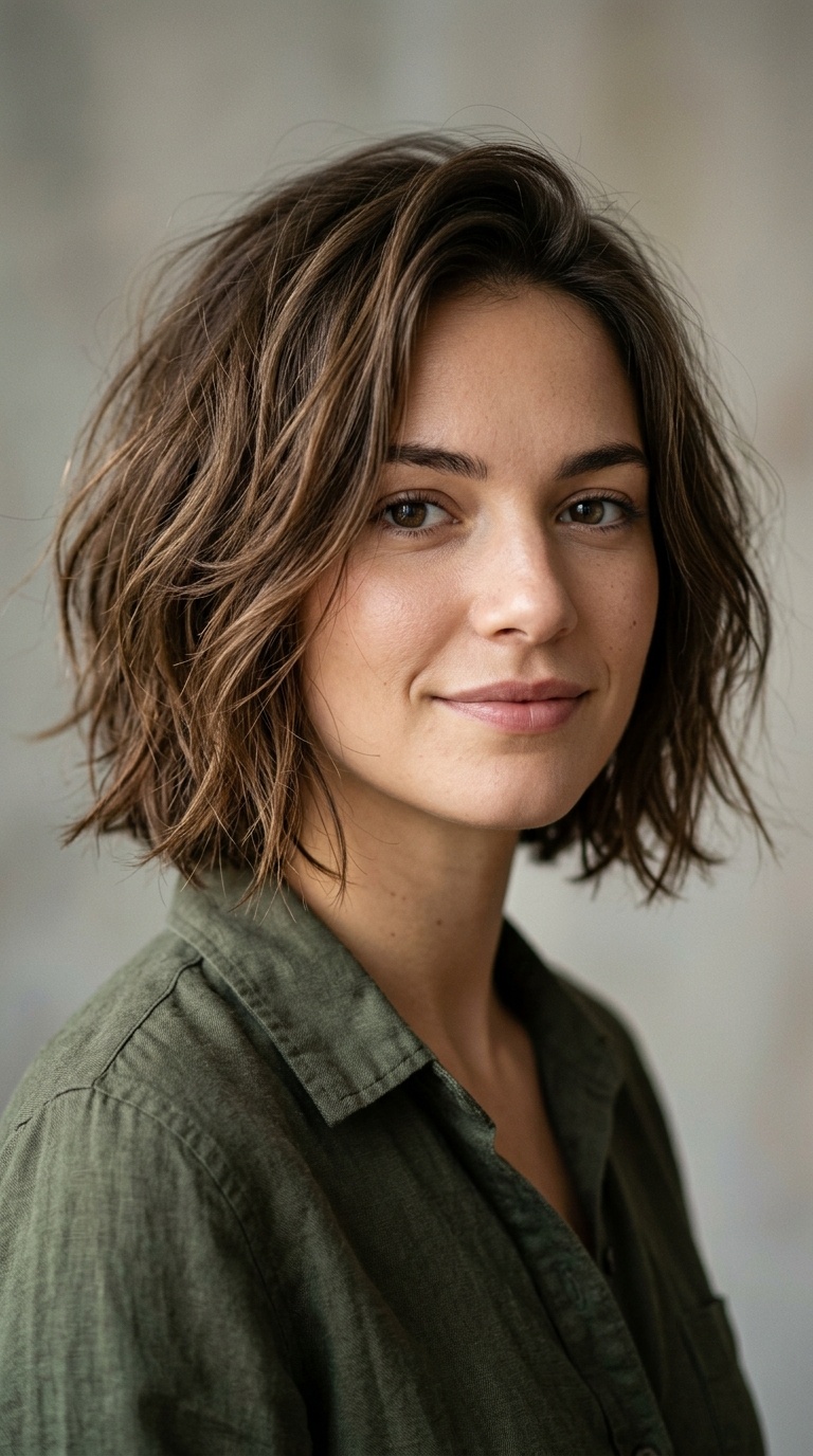 The Messy French Bob