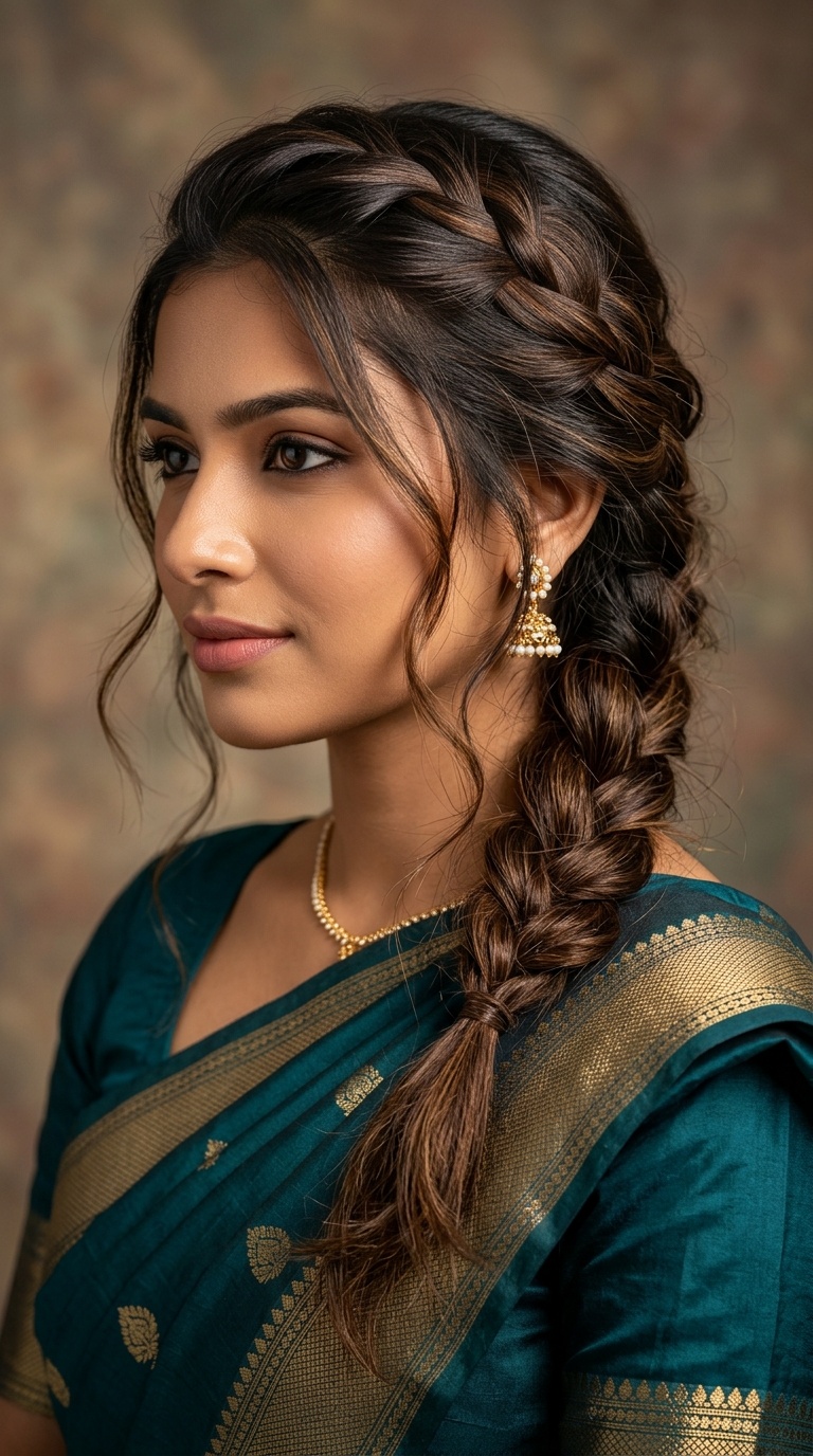 The Messy French Braid