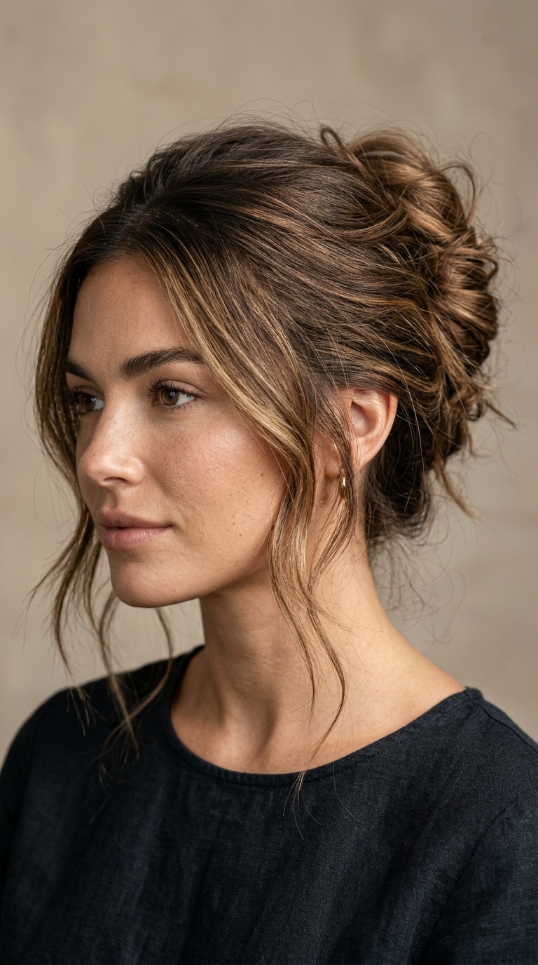 The Messy French Twist
