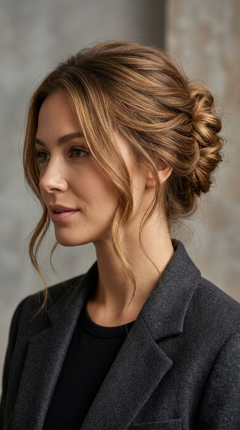 The Messy French Twist