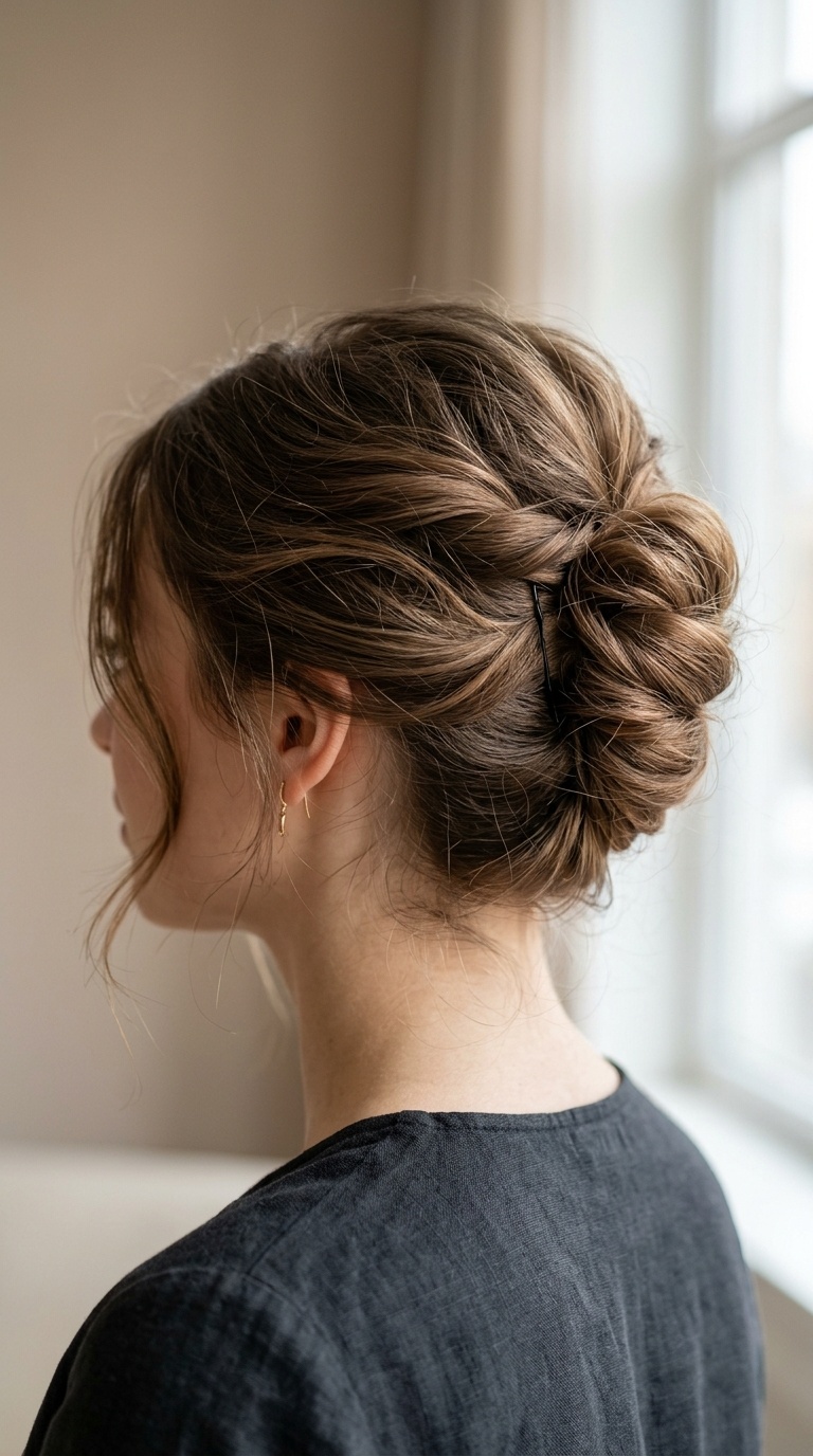 The Messy French Twist