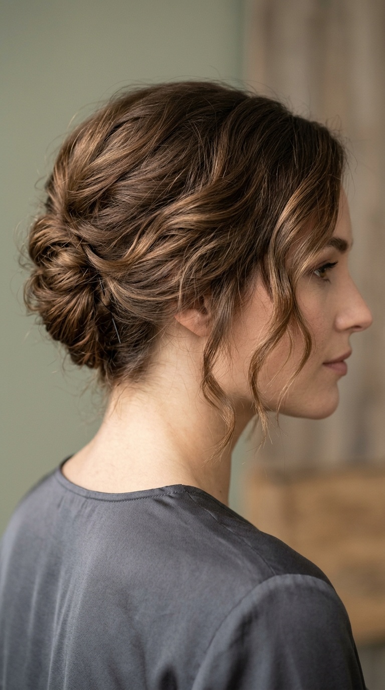 The Messy French Twist