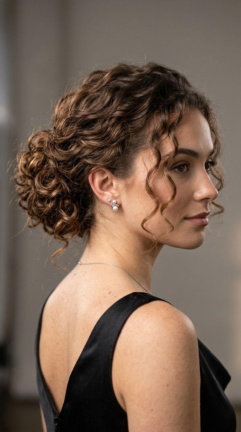The Messy Pinned Chignon
