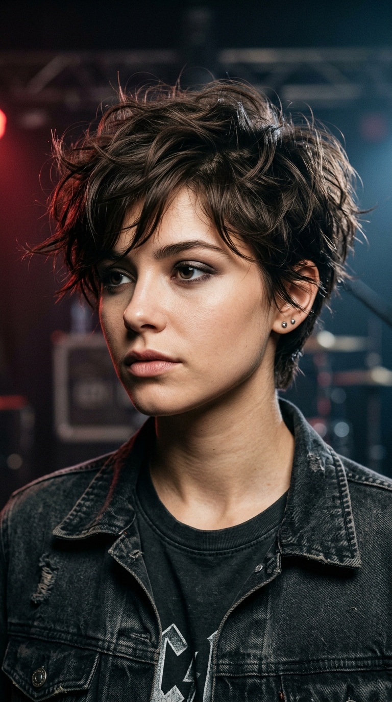The Messy Pixie Cut