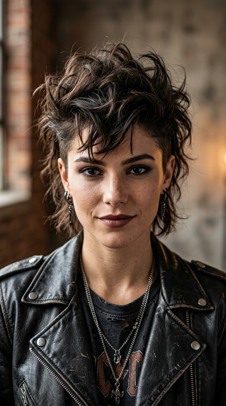 The Messy Rocker Mohawk-Lite