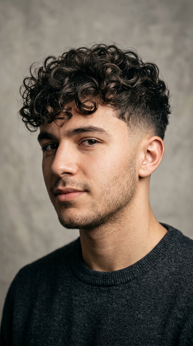 The Messy Texture Drop Fade