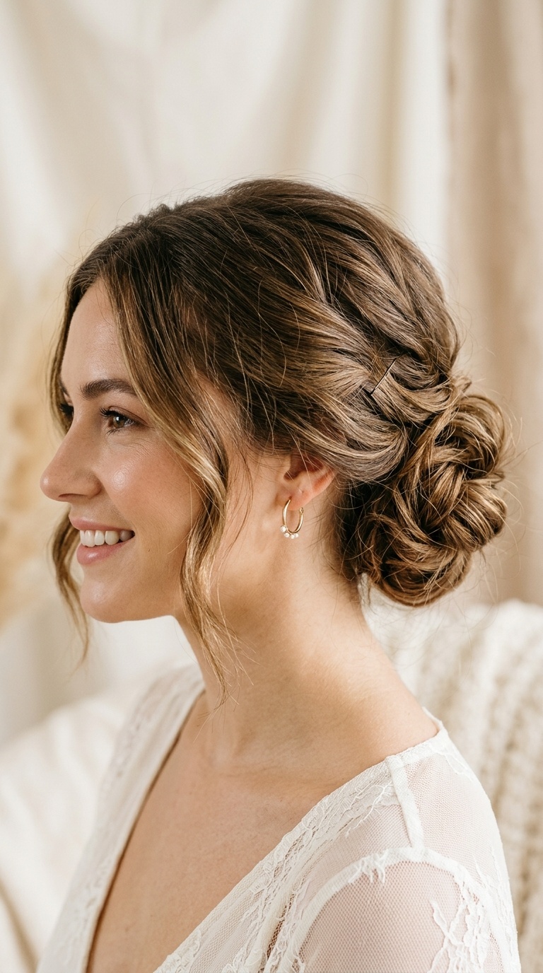 The Messy Textured Bun
