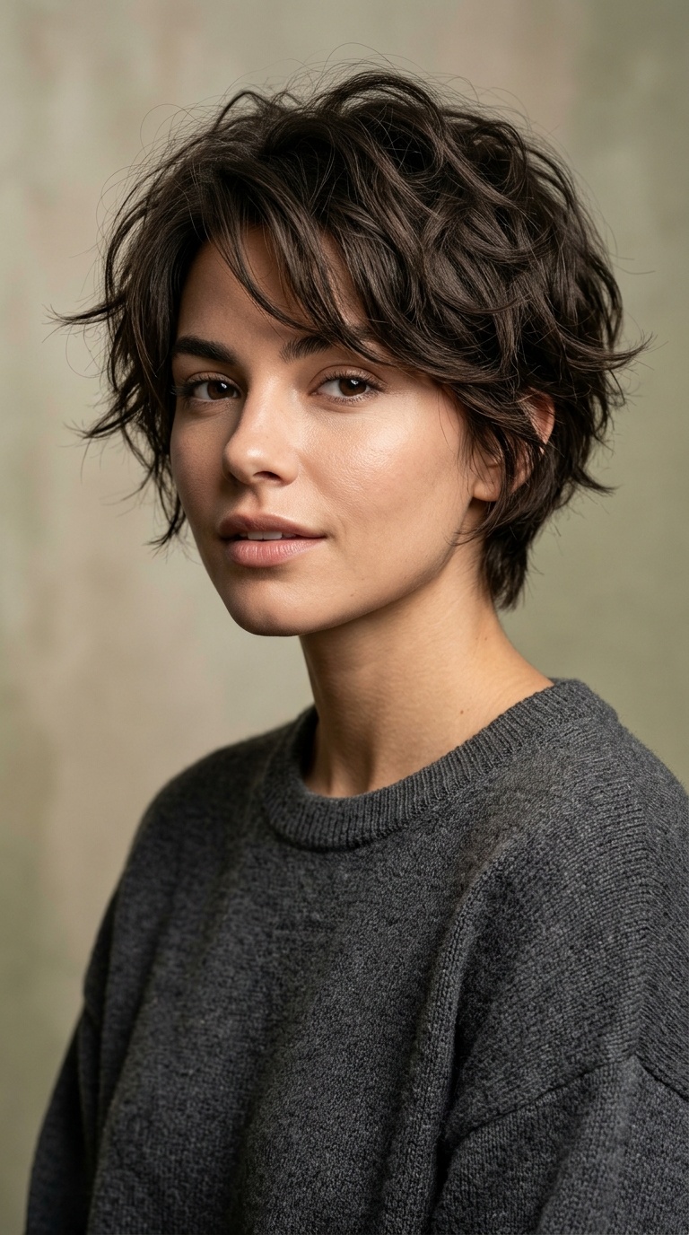 The Messy Textured Crop