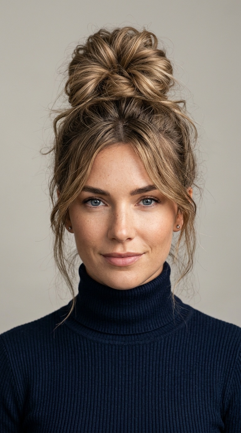 The Messy Top Knot