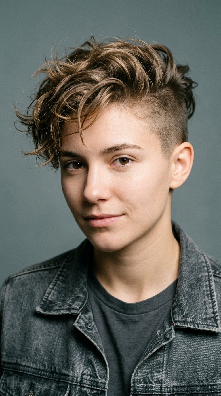 The Messy Undercut with Length