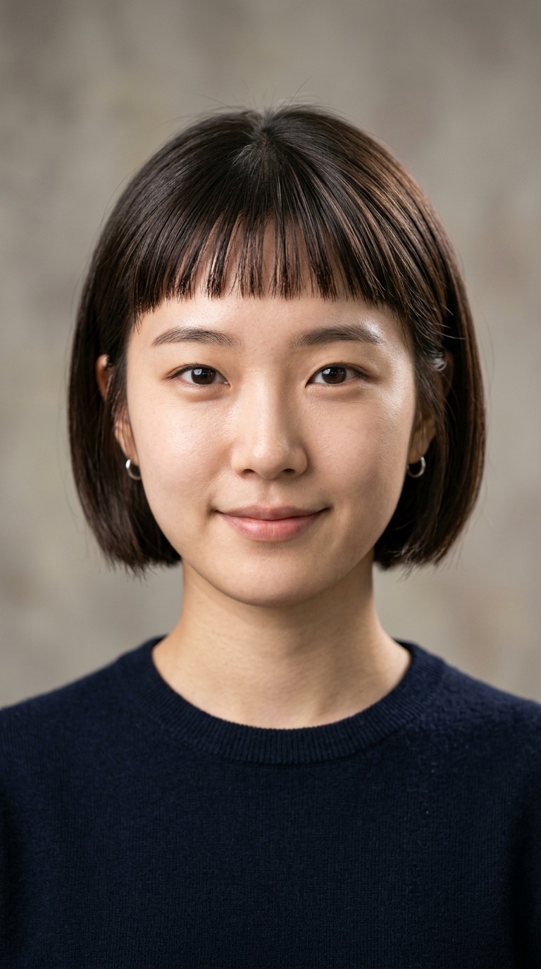 The Micro Bangs Bob