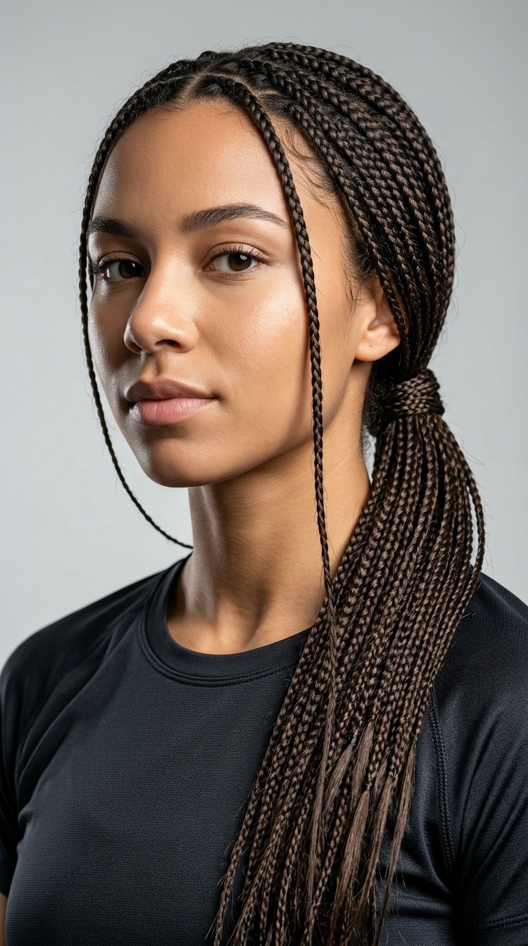 The Micro-Braided Low Pony