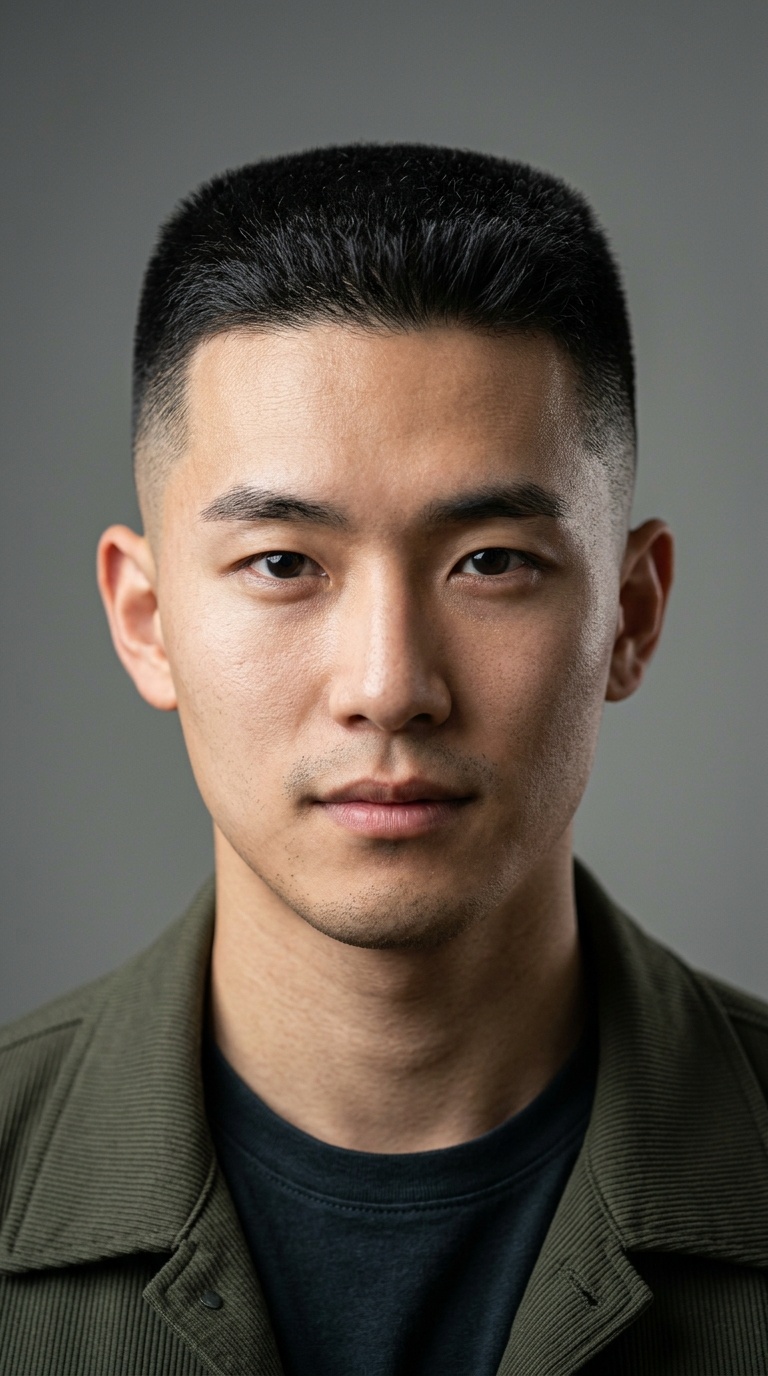 The Military-Inspired Flat Cut