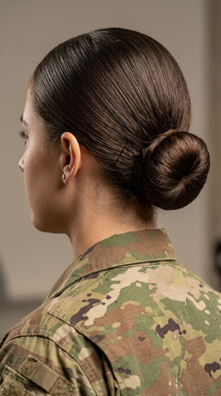 The Military Sock Bun