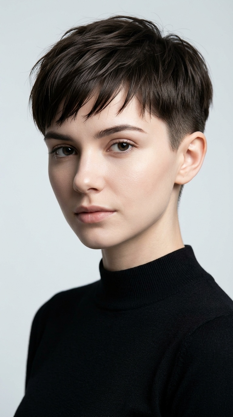 The Minimalist Undercut Gamine