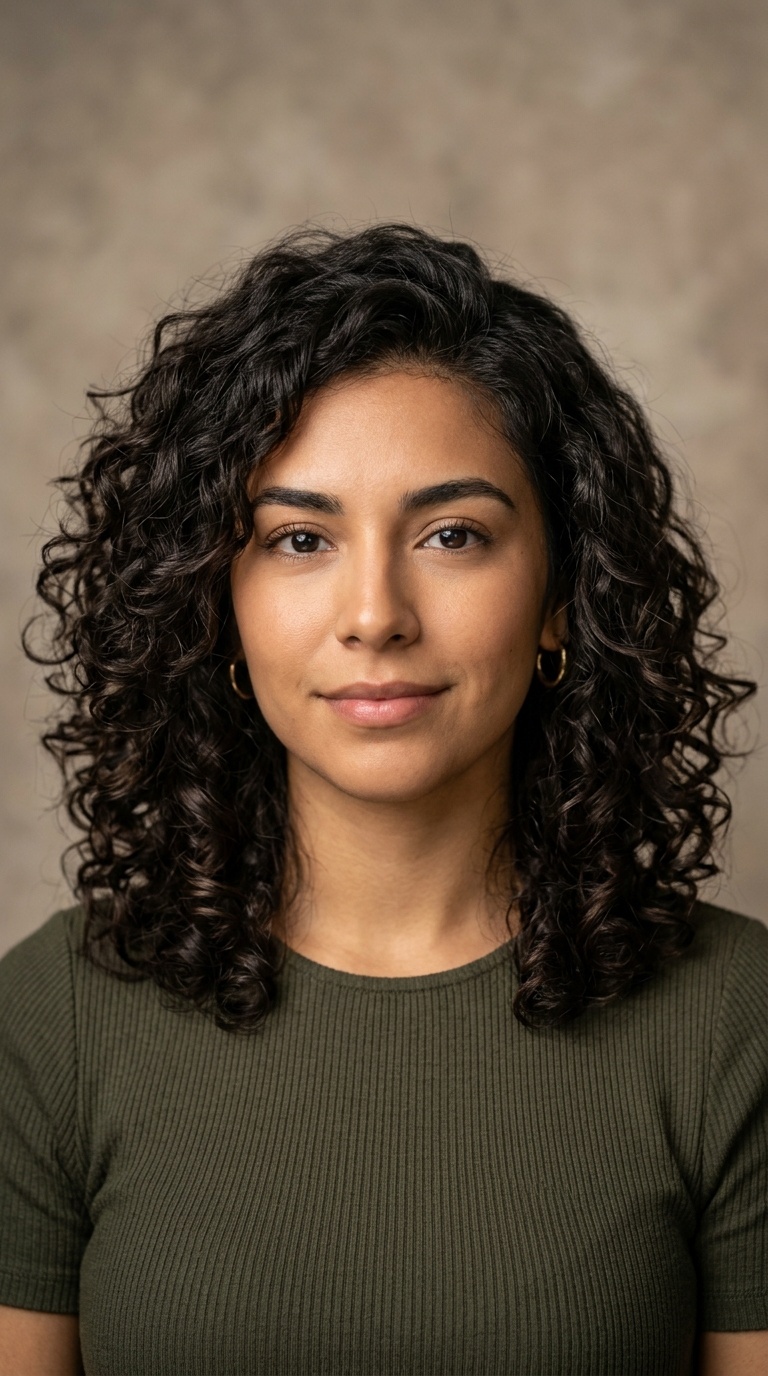 The Modern Curly Lob