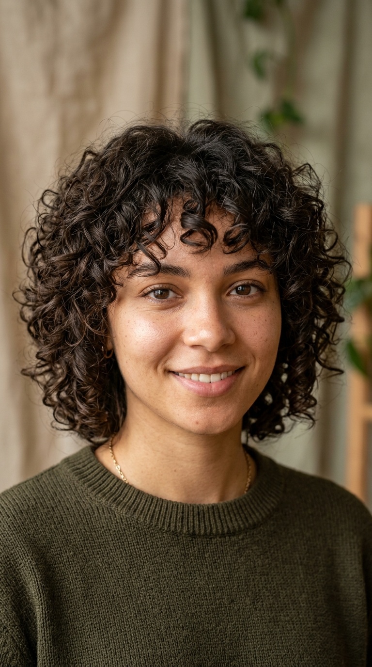 The Modern Curly Shag