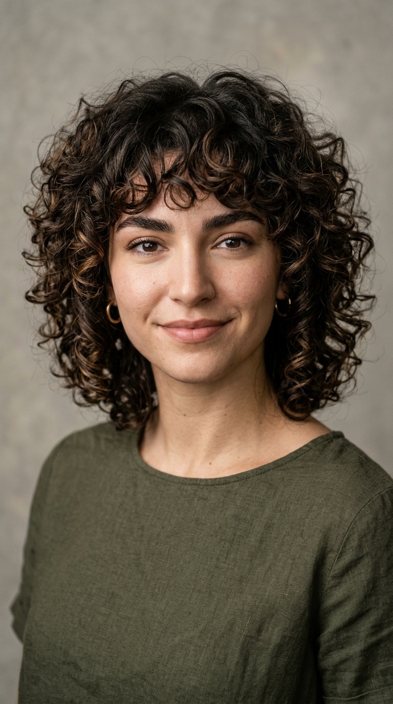 The Modern Curly Shag