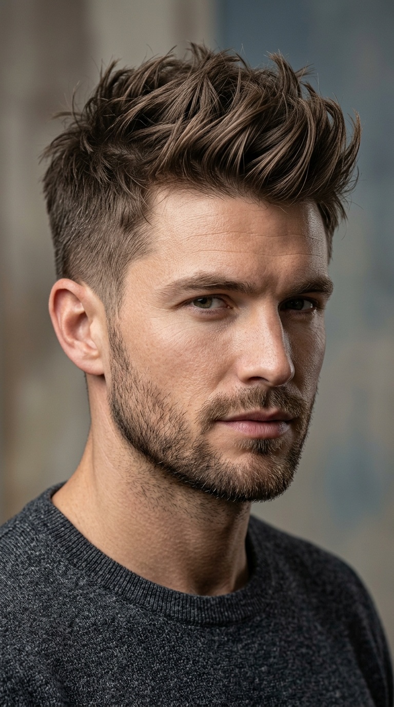 The Modern Matte Faux Hawk