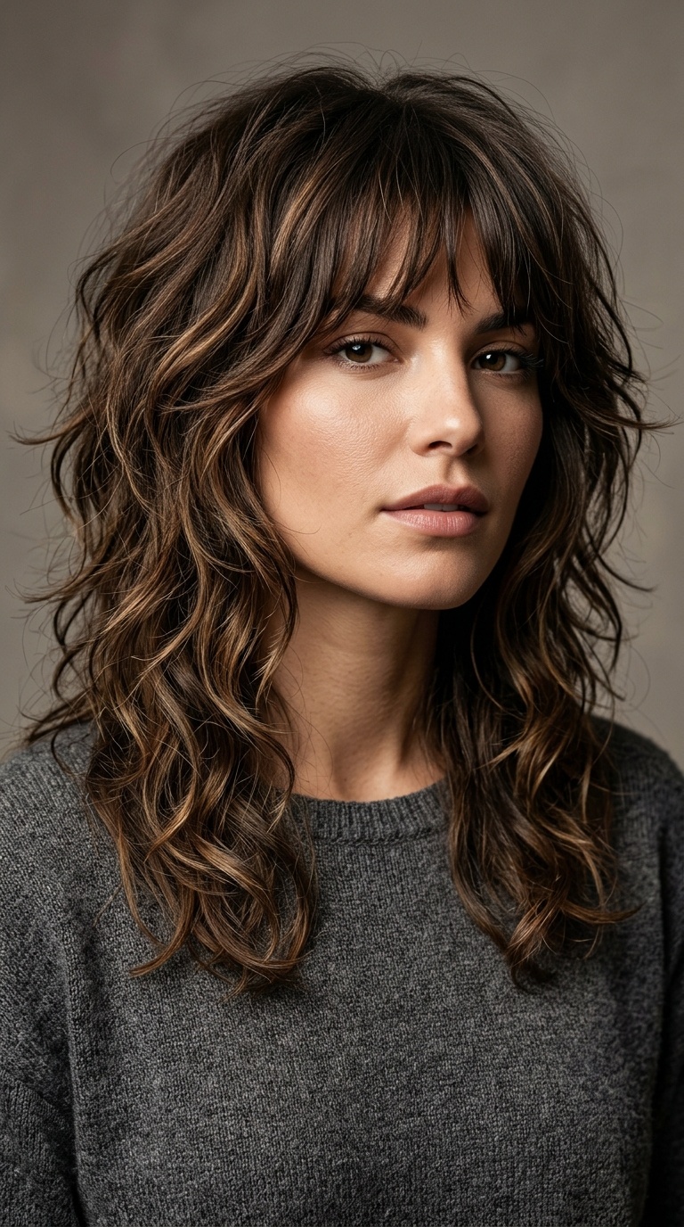 The Modern Shaggy Wolf Cut