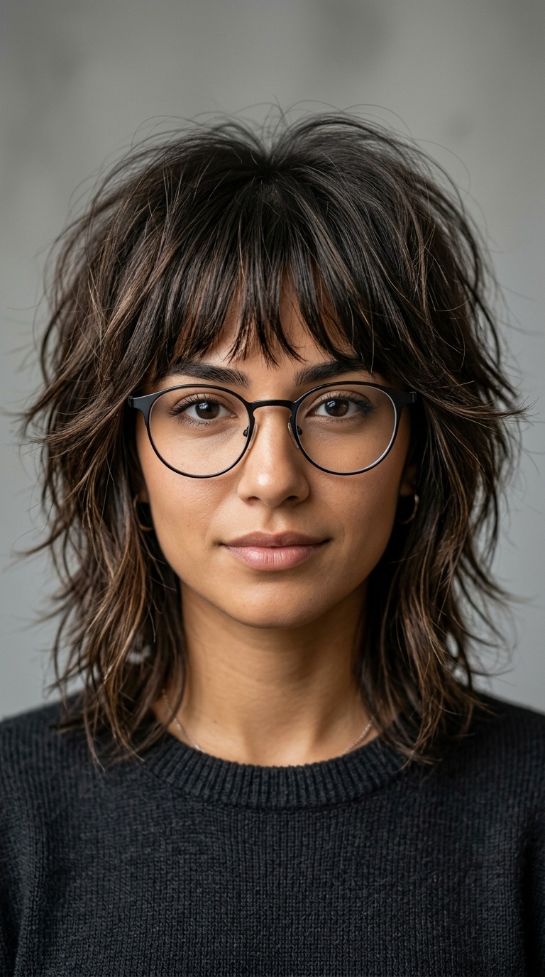 The Modern Wolf Cut for Glasses