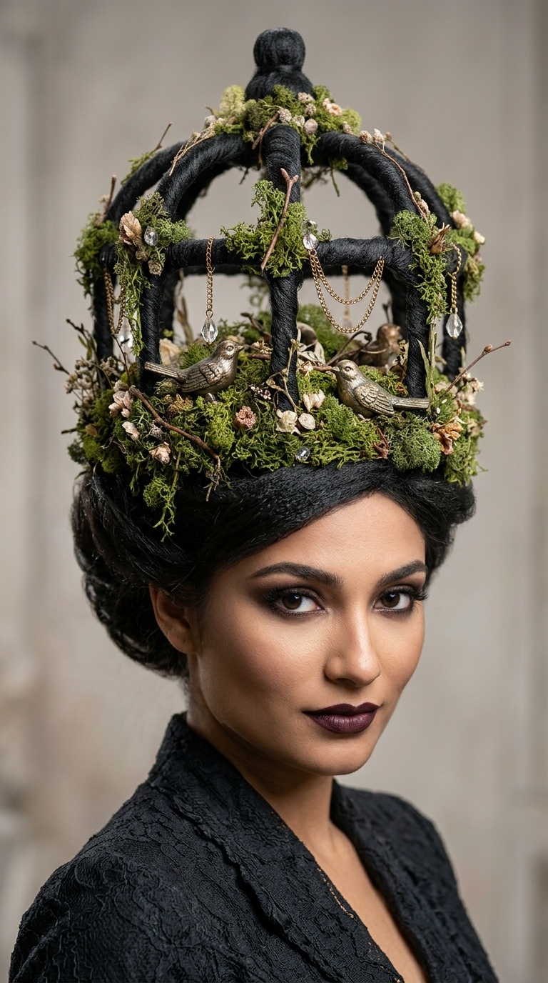 The Mossy Victorian Birdcage