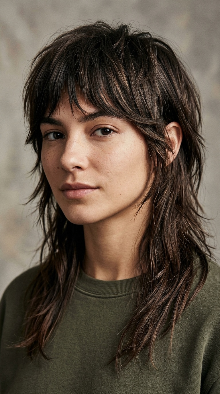 The Mullet-Inspired Shag