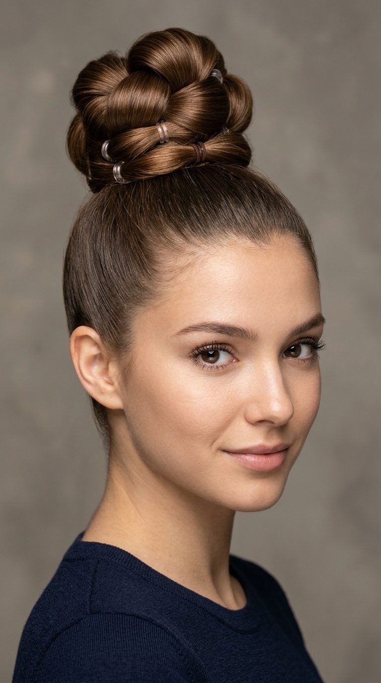 The Multi-Elastic High Bun