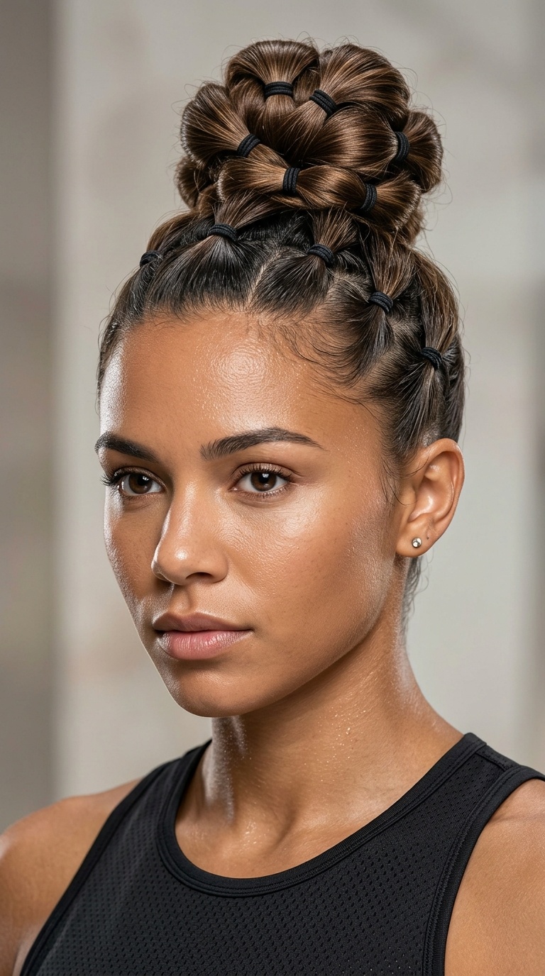The Multi-Elastic High Bun