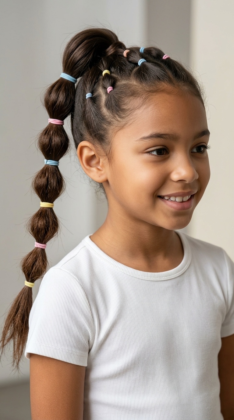 The Multi-Elastic Segmented Ponytail