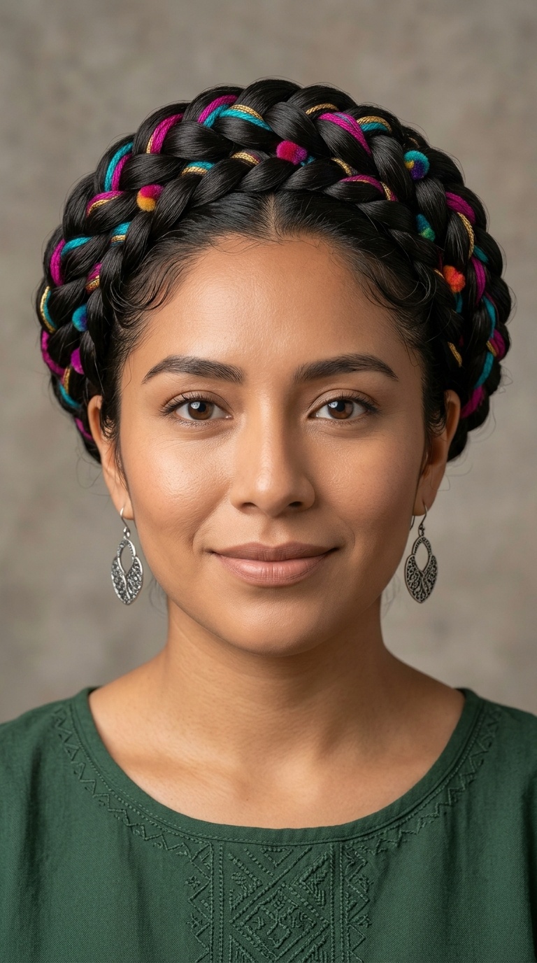 The Oaxaqueña Wrap-Around Braid