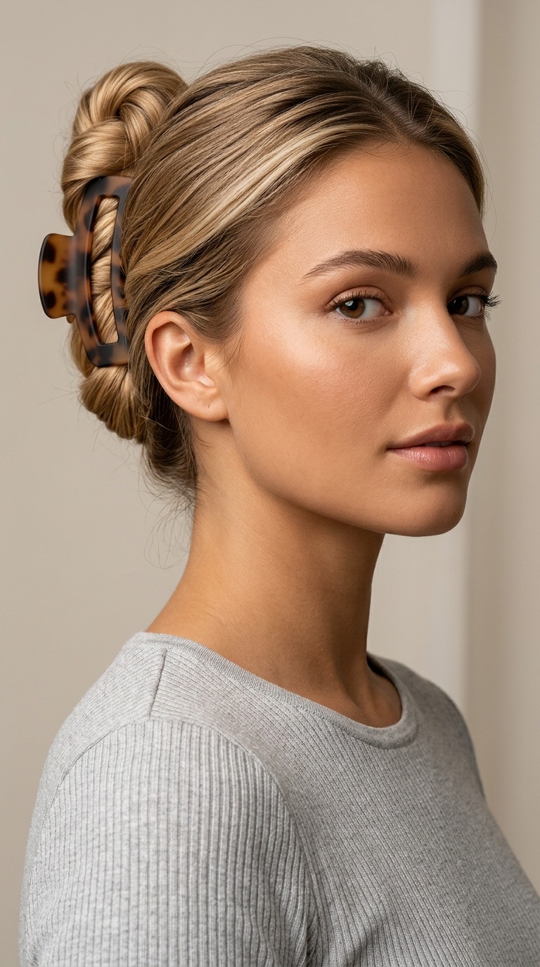 The Oversized Claw Clip Twist