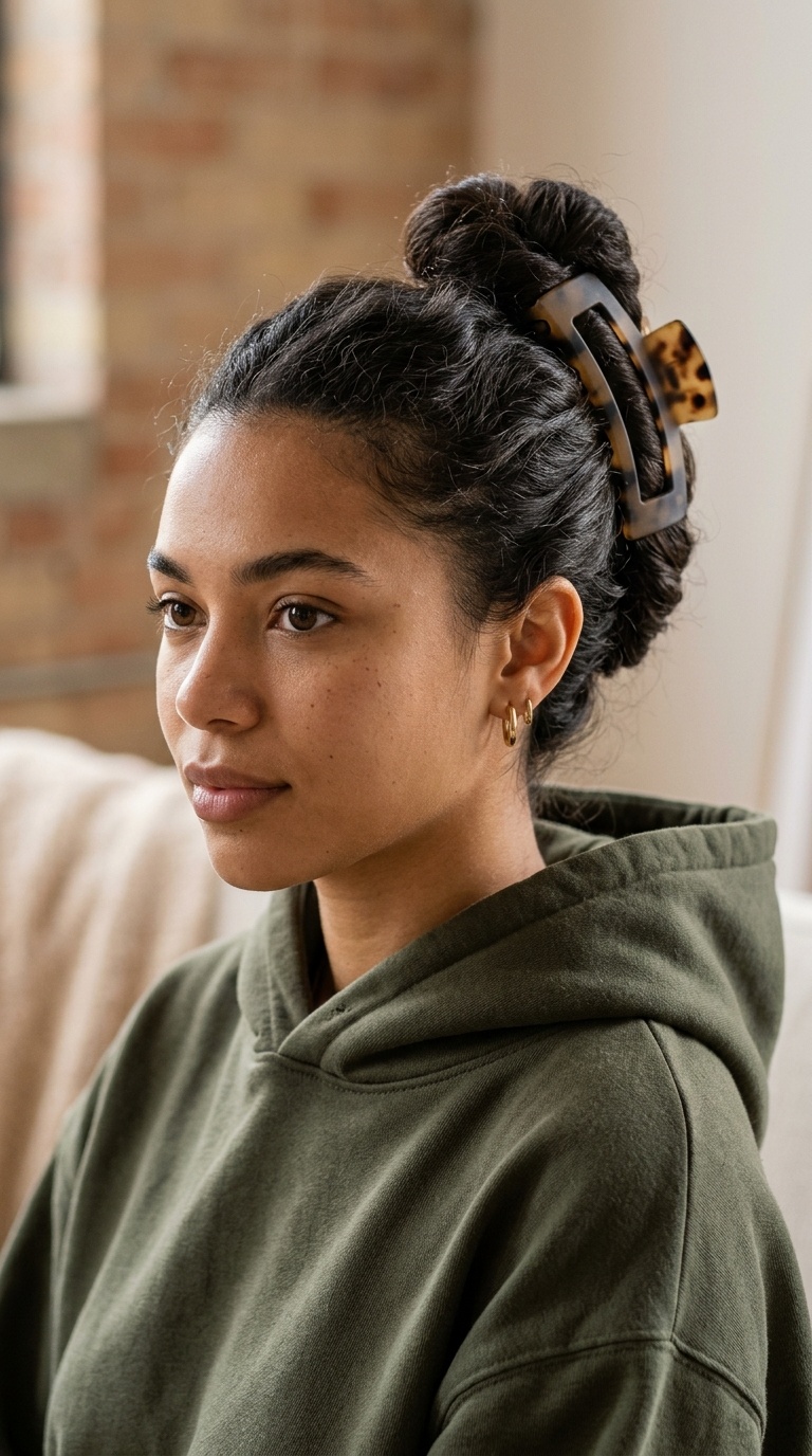 The Oversized Claw Clip Twist
